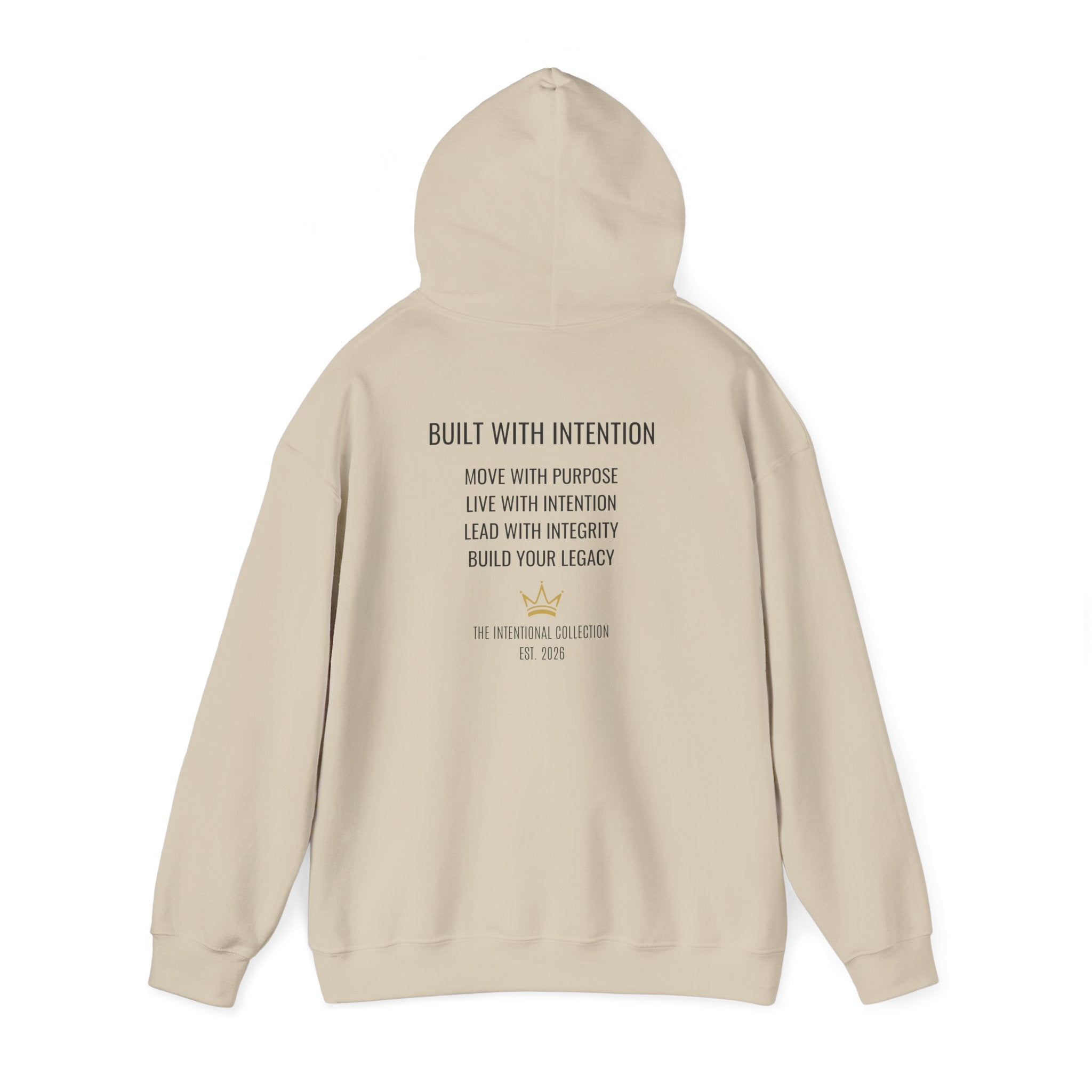Built With Intention Hoodie - Sand