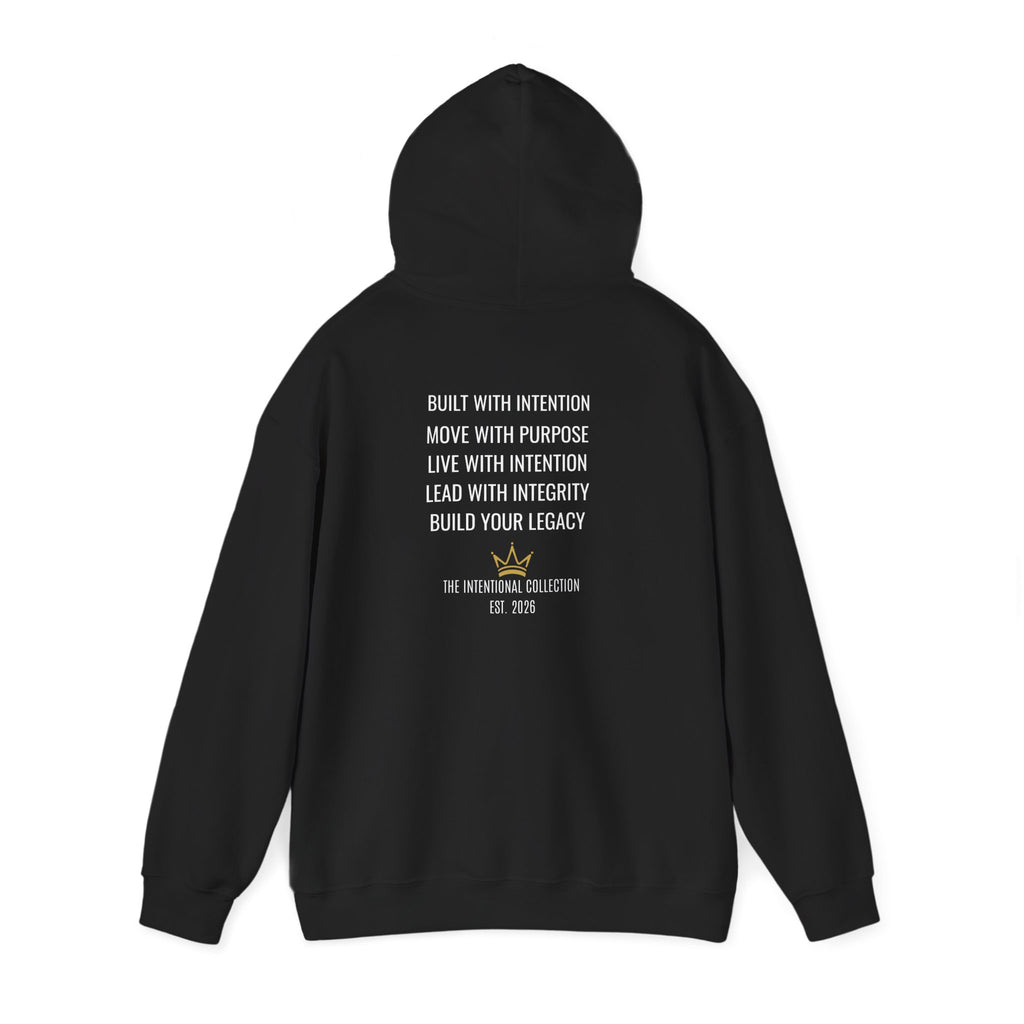 Live With Intention Hoodie - Black